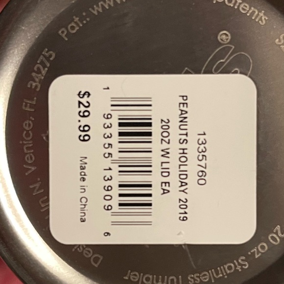 Peanuts Christmas Tervis Brand New - Picture 8 of 8